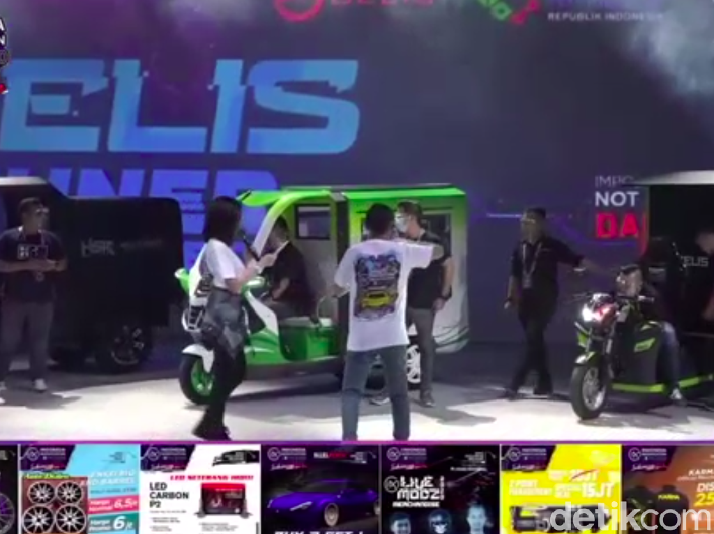 Ketika Motor Listrik Roda Tiga Dapat Sentuhan Modifikasi, Begini Jadinya Ketika Motor Listrik Roda Tiga Dapat Sentuhan Modifikasi, Begini Jadinya