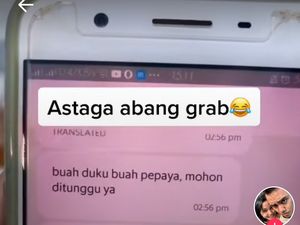 Pesan Makanan Lewat Ojol, Cewek Ini Dapat Driver Hobi Pantun