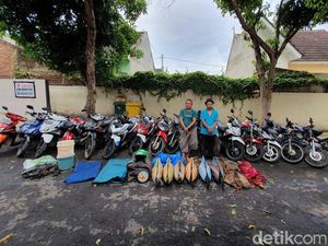 Sabung Ayam di Banyuwangi Digerebek, 2 Pelaku dan 16 Motor Diamankan