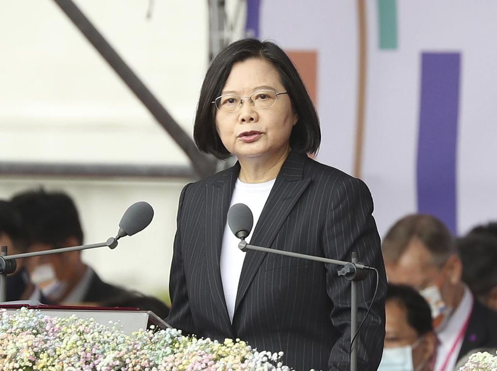 Soal Reunifikasi Damai, Presiden Taiwan Ogah Tunduk Pada China Soal Reunifikasi Damai, Presiden Taiwan Ogah Tunduk Pada China