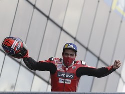 MotoGP Prancis: Danilo Petrucci, Si Jagoan Trek Basah