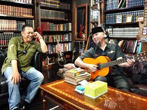 Ketua MPR Temui Ahmad Dhani Bicara Barang Antik hingga UU Cipta Kerja