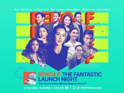 OPPO Reno4 F Launching Malam Ini, Tonton & Menangkan Hadiahnya!