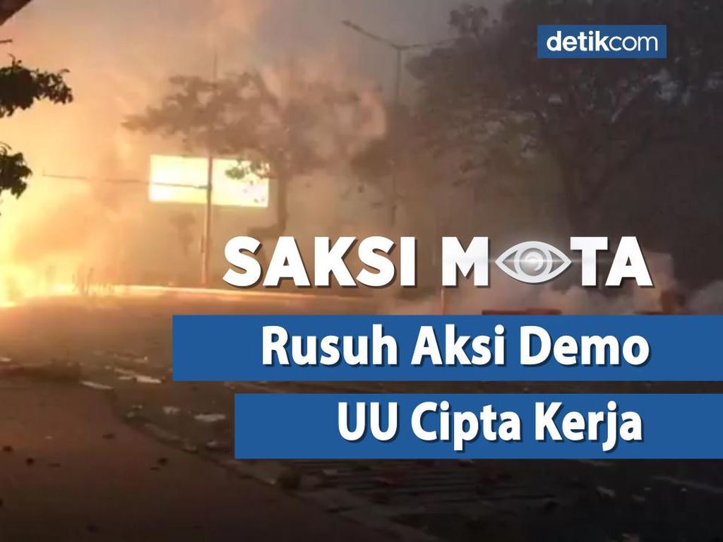 Saksi Mata: Gejolak Aksi Demo Tolak Omnibus Law di Tanah Air Saksi Mata: Gejolak Aksi Demo Tolak Omnibus Law di Tanah Air