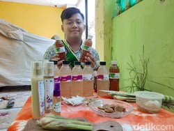 Keren, Pelajar SMP di Surabaya Ini Olah Serai Jadi Berbagai Produk Berkhasiat