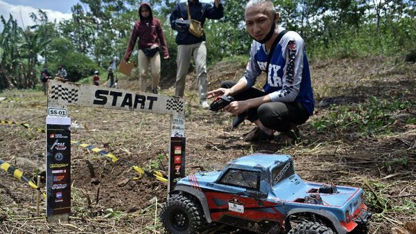 Unik, Ada Kejuaraan Mobil Remote Control Lho di Garut