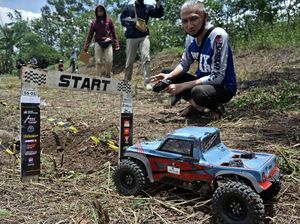 Unik, Ada Kejuaraan Mobil Remote Control Lho di Garut