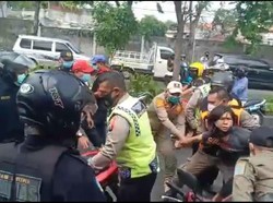 Viral Bentak dan Piting Warga Tak Pakai Masker, Ini Kata Satpol PP Surabaya