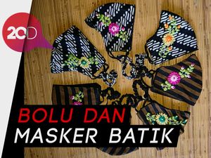 Ini Kreasi Batik Selain untuk Pakaian Ini Kreasi Batik Selain untuk Pakaian
