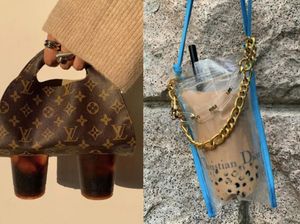 Desainer Jepang Ini Bikin Tas Bubble Tea Louis Vuitton dan Dior