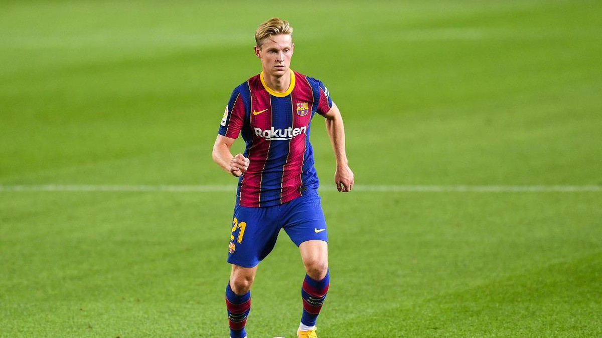 Barcelona menuntut lebih banyak gol dari Frenkie de Jong. (Foto: Getty Images/David Ramos)