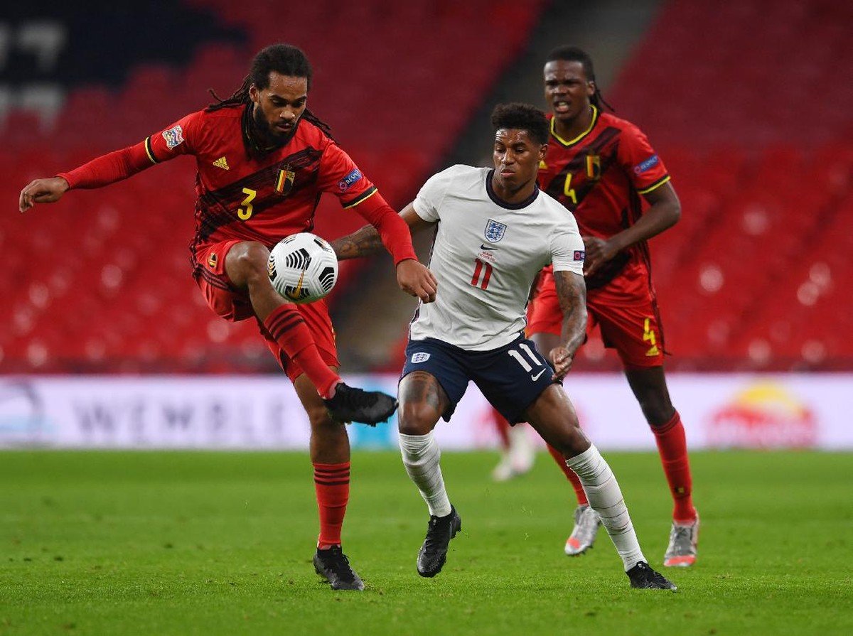 Jadwal UEFA Nations dini hari nanti, ada Belgia vs Inggris. (Foto: Getty Images/Pool)