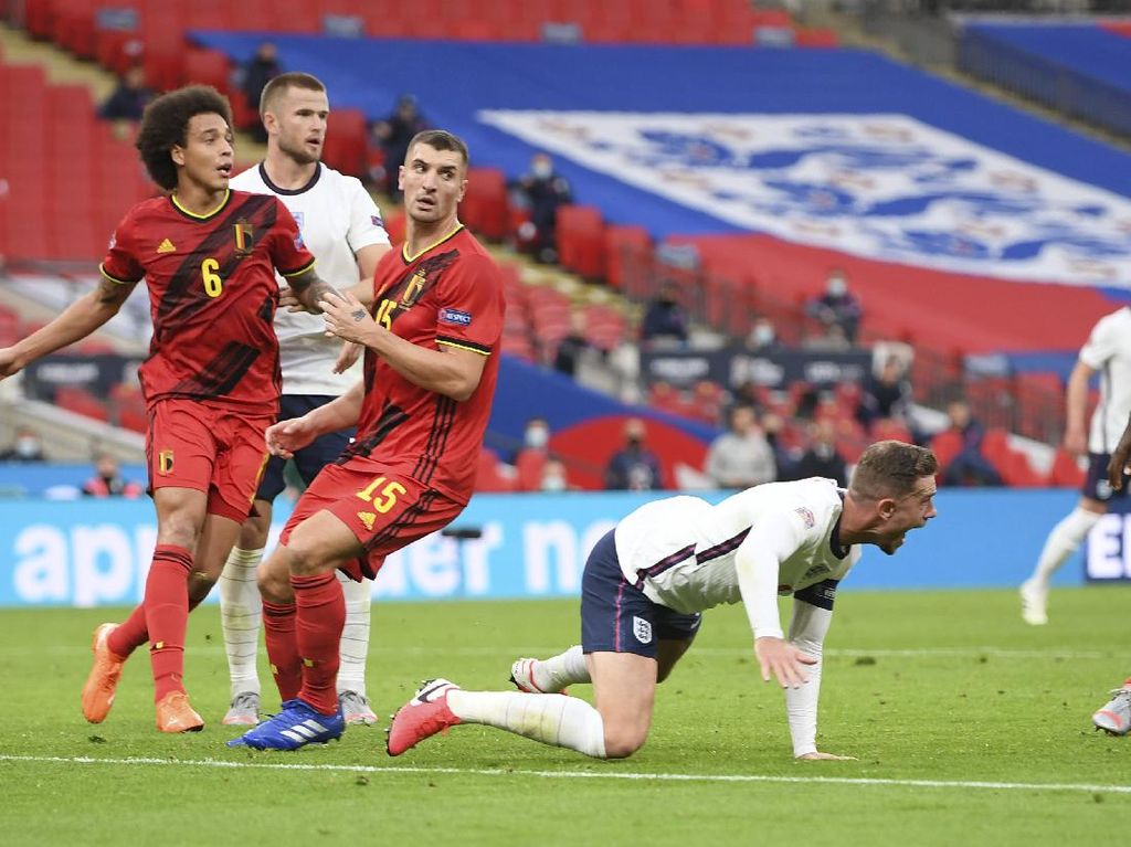 Inggris Vs Belgia: Henderson Hasilkan Penalti, Meunier Minta Klarifikasi