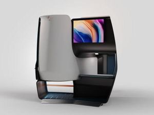 Foto Kursi Pesawat yang Terinspirasi Balap Formula 1