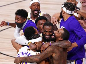 LeBron James Penuhi Janji Bawa Lakers Juara
