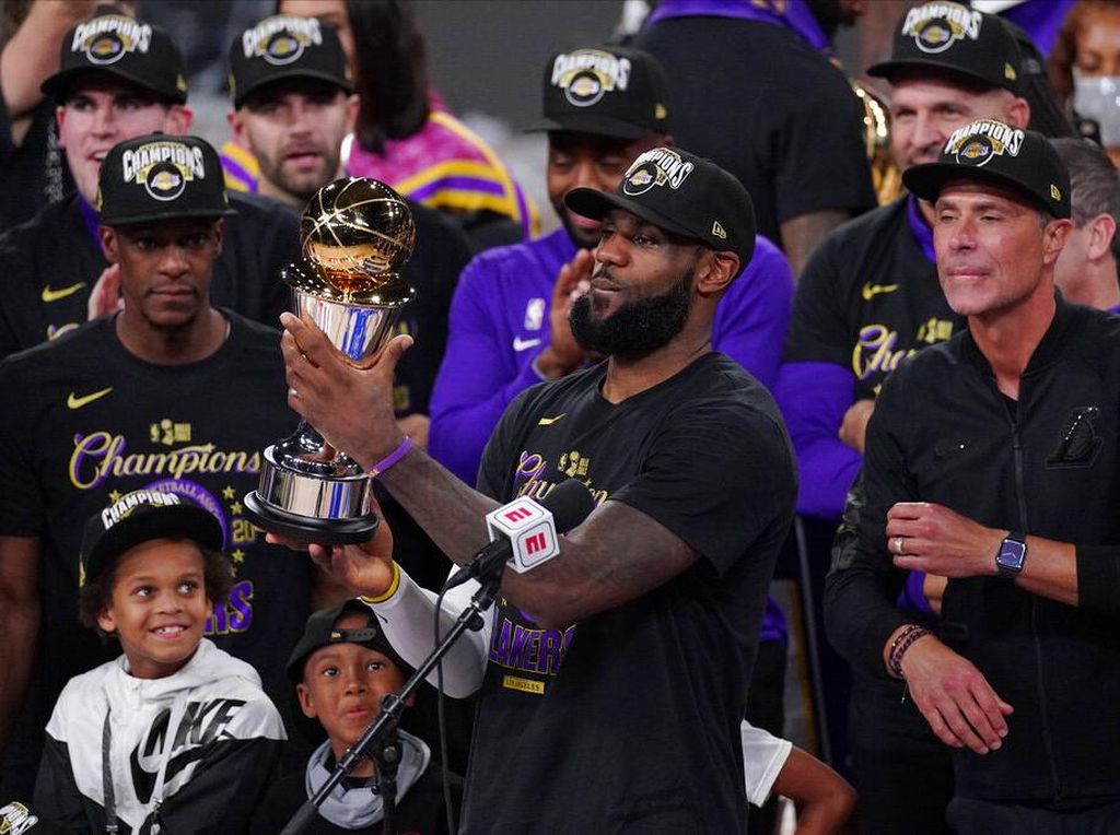 Top! Lakers Juara, LeBron James MVP Final NBA 2020