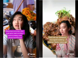 Kocak! Netizen Ini Dikira Gelandangan saat Makan di Restoran Padang Kocak! Netizen Ini Dikira Gelandangan saat Makan di Restoran Padang