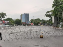 Bakal Ada Aksi Tolak Omnibus Law, Lalin Depan DPRD Sumsel Ditutup