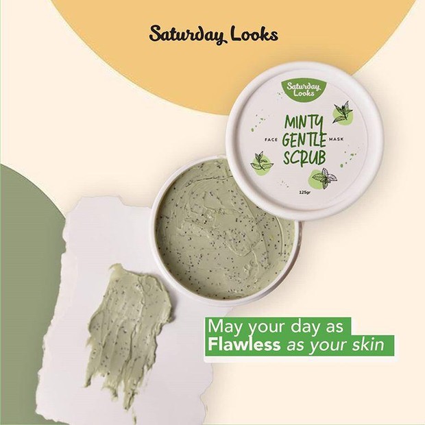 Saturday Looks Minty Gentle Scrub/ Source: Instagram.com Saturday Looks Minty Gentle Scrub/ Source: Instagram.com