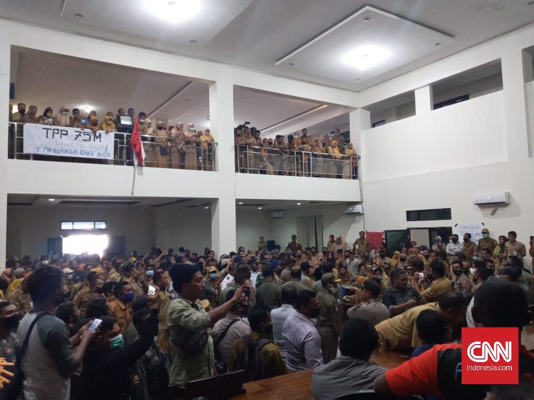 TTP Dipangkas, Ribaun ASN Mengamuk Hingga Nyaris Hantam Anggota DPRD