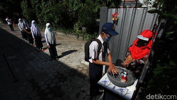 Begini Simulasi Tatap Muka Sekolah di Solo