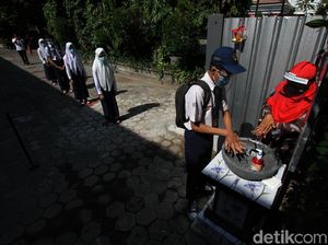 Begini Simulasi Tatap Muka Sekolah di Solo Begini Simulasi Tatap Muka Sekolah di Solo