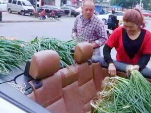 Keren! 5 Penjual Sayuran Ini Jualan Pakai Mobil hingga Motor Sport