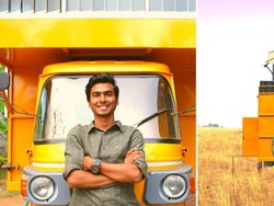 Keren! Bajaj Ini Diubah Jadi Rumah Lengkap dengan Dapurnya