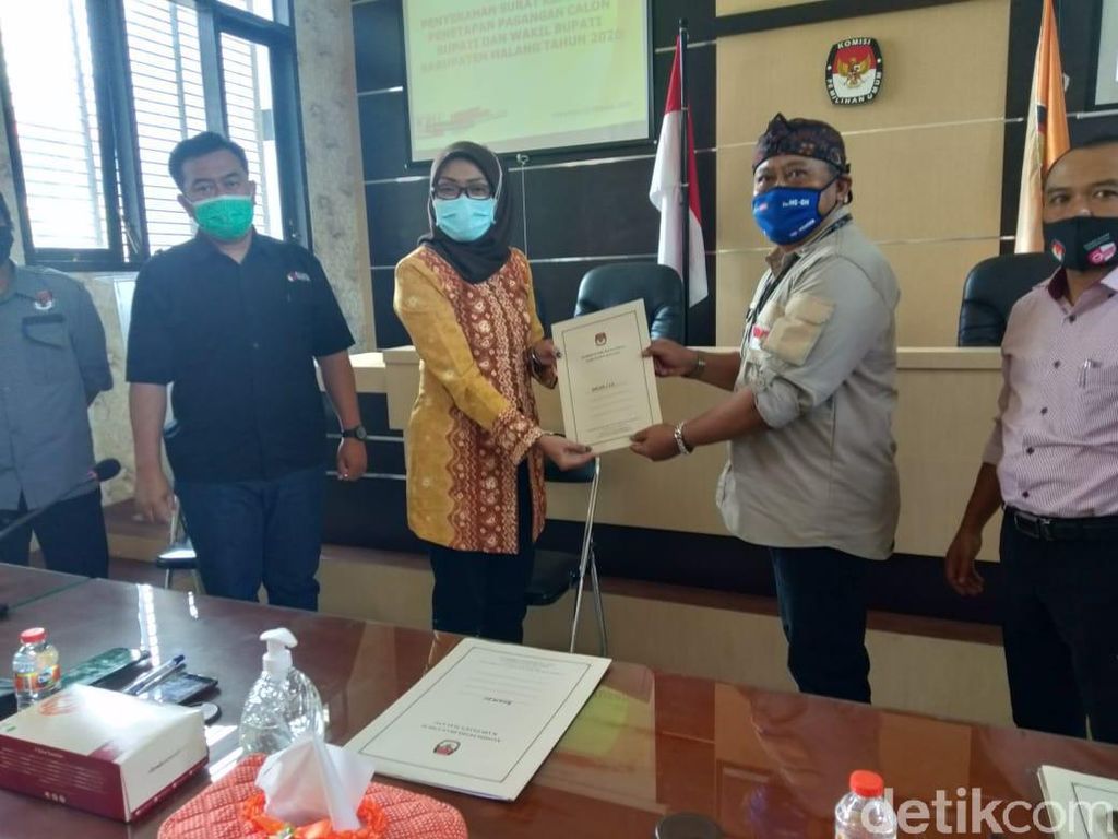 KPU Tetapkan Paslon Jalur Independen Bertarung di Pilbup Malang 2020