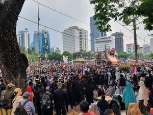 Kerumunan di Demo PA 212 dkk, Polisi Minta Massa Tertib Protokol Kesehatan