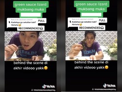 Netizen Ini Mukbang Kadal, Apa Aman Dikonsumsi?