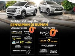 Promo Xpander Cross & Pajero Sport, Nikmati Cicilan Bunga 0%