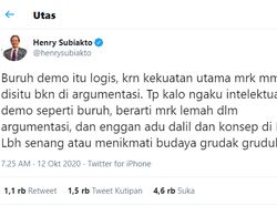 Cuitannya Dianggap Hina Demo Buruh, Begini Penjelasan Staf Ahli Kominfo