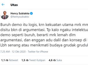 Cuitannya Dianggap Hina Demo Buruh, Begini Penjelasan Staf Ahli Kominfo