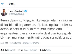 Cuitannya Dianggap Hina Demo Buruh, Begini Penjelasan Staf Ahli Kominfo