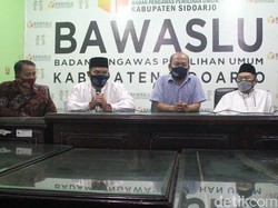 Paslon No 1 Datangi Bawaslu Sidoarjo soal Dugaan Pelanggaran Kampanye