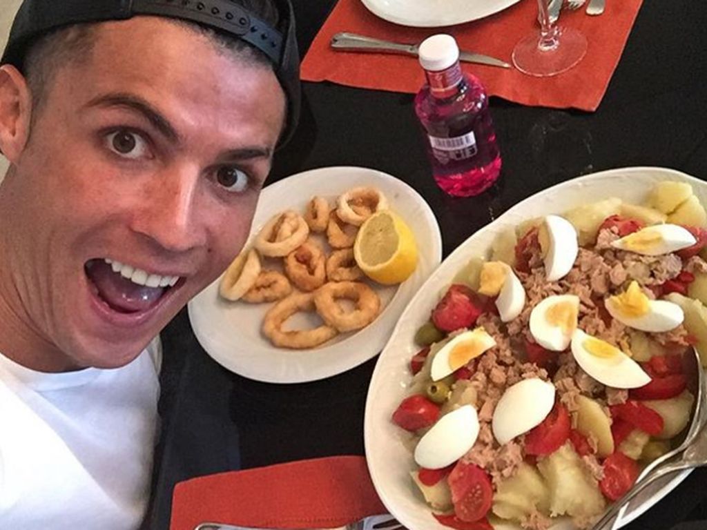 Cristiano Ronaldo, Makanan Favorit hingga Tips Dietnya