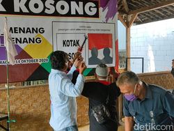 Sejumlah Orang Gelar Deklarasi Dukung Kotak Kosong Pilbup Sragen
