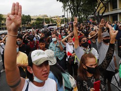 Thailand Umumkan Dekrit Darurat, Para Pemimpin Demo Ditangkap