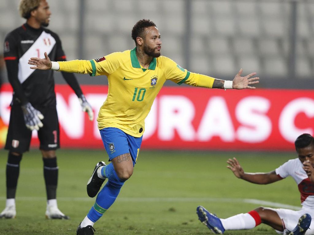 Kualifikasi Piala Dunia 2022: Neymar Hat-trick, Brasil Kalahkan Peru 4-2 Kualifikasi Piala Dunia 2022: Neymar Hat-trick, Brasil Kalahkan Peru 4-2