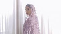 Intip 8 Momen Pengajian Nikita Willy Jelang Nikah, Anggun dengan Abaya Lilac