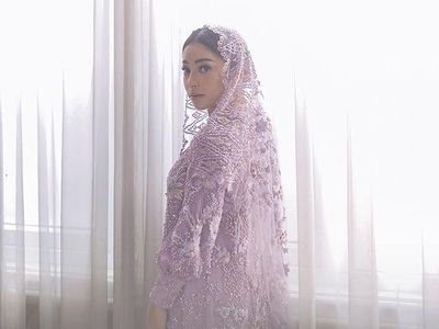 Intip 8 Momen Pengajian Nikita Willy Jelang Nikah, Anggun dengan Abaya Lilac