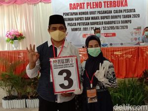 Paslon SUKA yang Sempat Gagal Nyabup Dompu Dapat Nomor Urut 3 Paslon SUKA yang Sempat Gagal Nyabup Dompu Dapat Nomor Urut 3