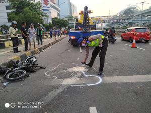 Dalam Dua Hari, Truk Muatan Hebel Kecelakaan di Jakarta, Kok Bisa?