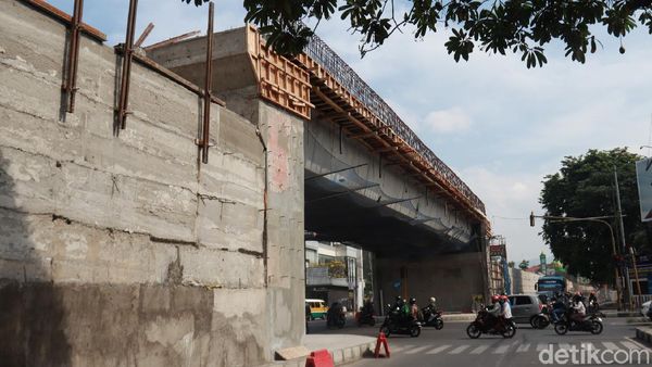 Penampakan Terkini Flyover Laswi Bandung