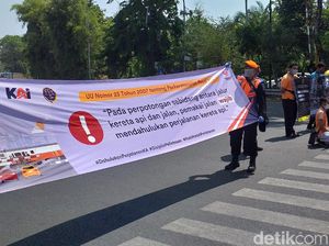 Kecelakaan di Perlintasan KA Wilayah Daop 8 Surabaya Naik 4 Tahun Terakhir