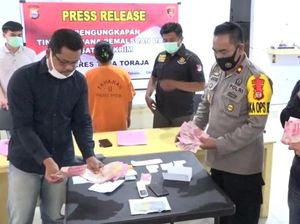 Edarkan Uang Palsu, Ibu Rumah Tangga di Tana Toraja Ditangkap