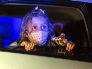Foto: Diteror Horror Lewat Drive Thru di Brasil Foto: Diteror Horror Lewat Drive Thru di Brasil