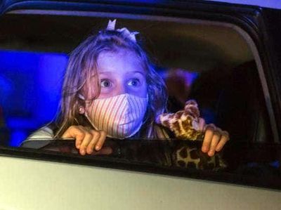Foto: Diteror Horror Lewat Drive Thru di Brasil