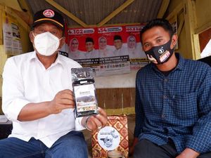 Calon Wakil Bupati Serang Pandji Blusukan & Coba Kopi UMKM